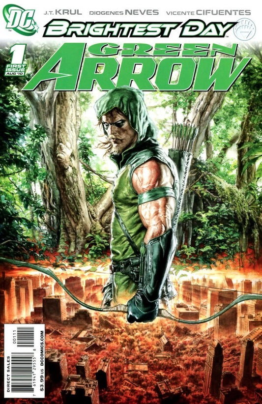DC Comics Green Arrow #1 Modern Age 2010 Brightest Day