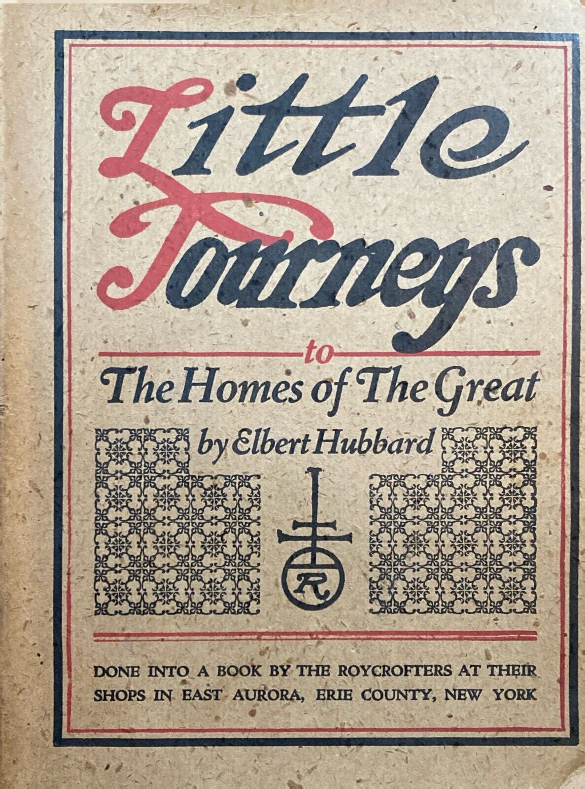 Little Journeys to Homes of the Great by Elbert Hubbard Vol II Famous Women