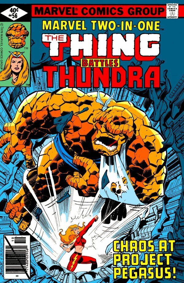 Marvel Comics Marvel Two-in-One #56 Bronze Age 1979 Thundra