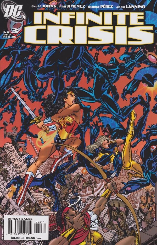 DC Comics Infinite Crisis #3 Modern Age 2006 Variant