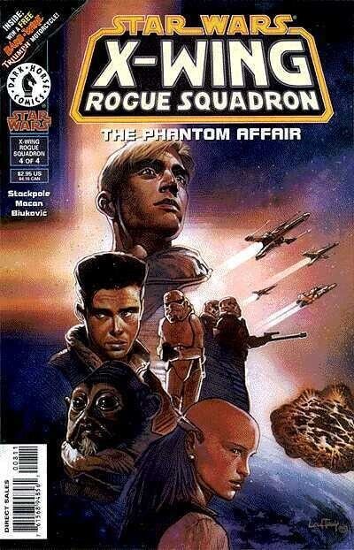 Dark Horse Star Wars X-Wing Rogue Squadron #8 Modern Age 1996 The Phantom Affair