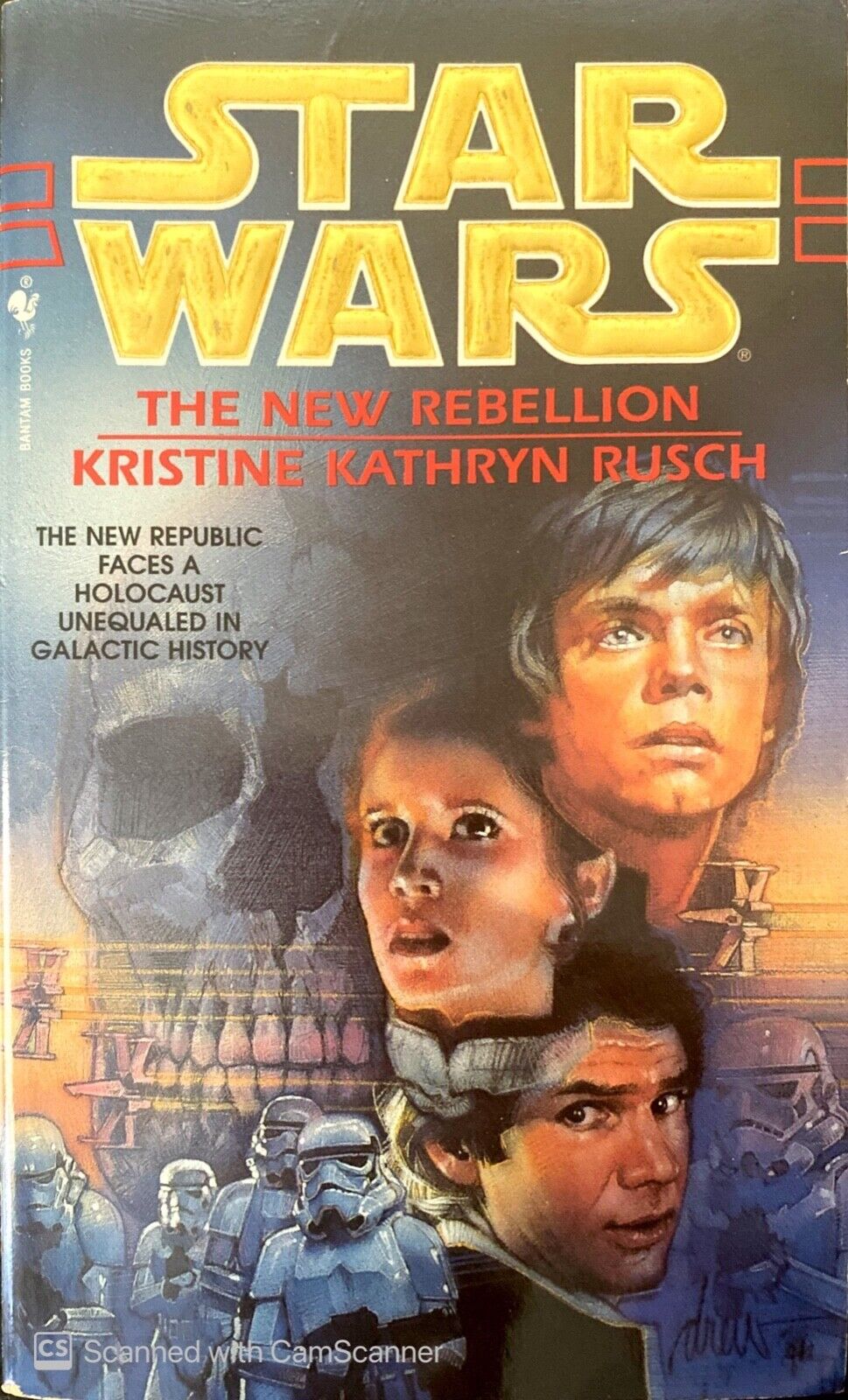 Star Wars: The New Rebellion by Kristine Kathryn Rusch 1997 Bantam Paperback