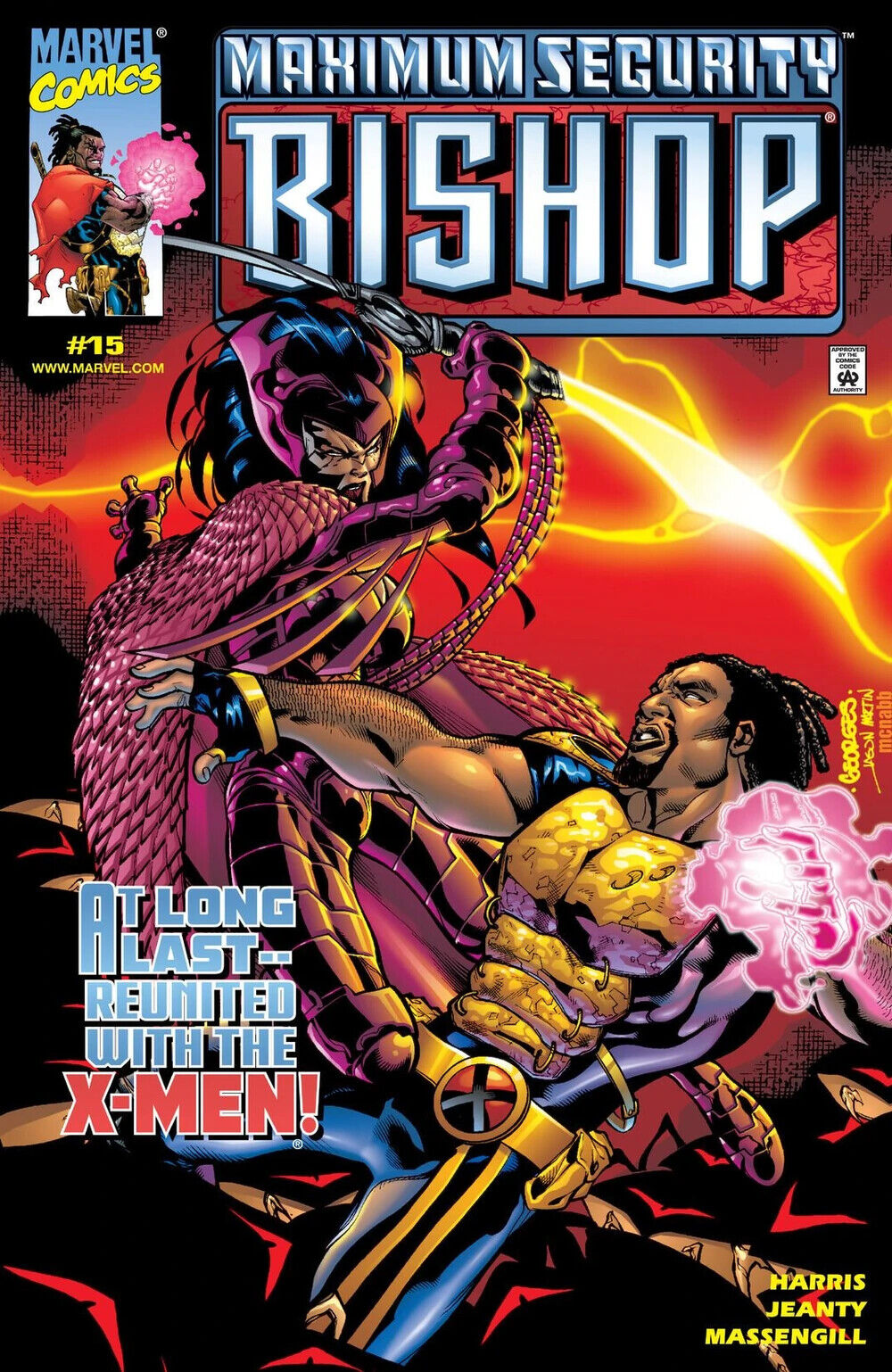 Marvel Comics Bishop: The Last X-man #15 Modern Age 2000
