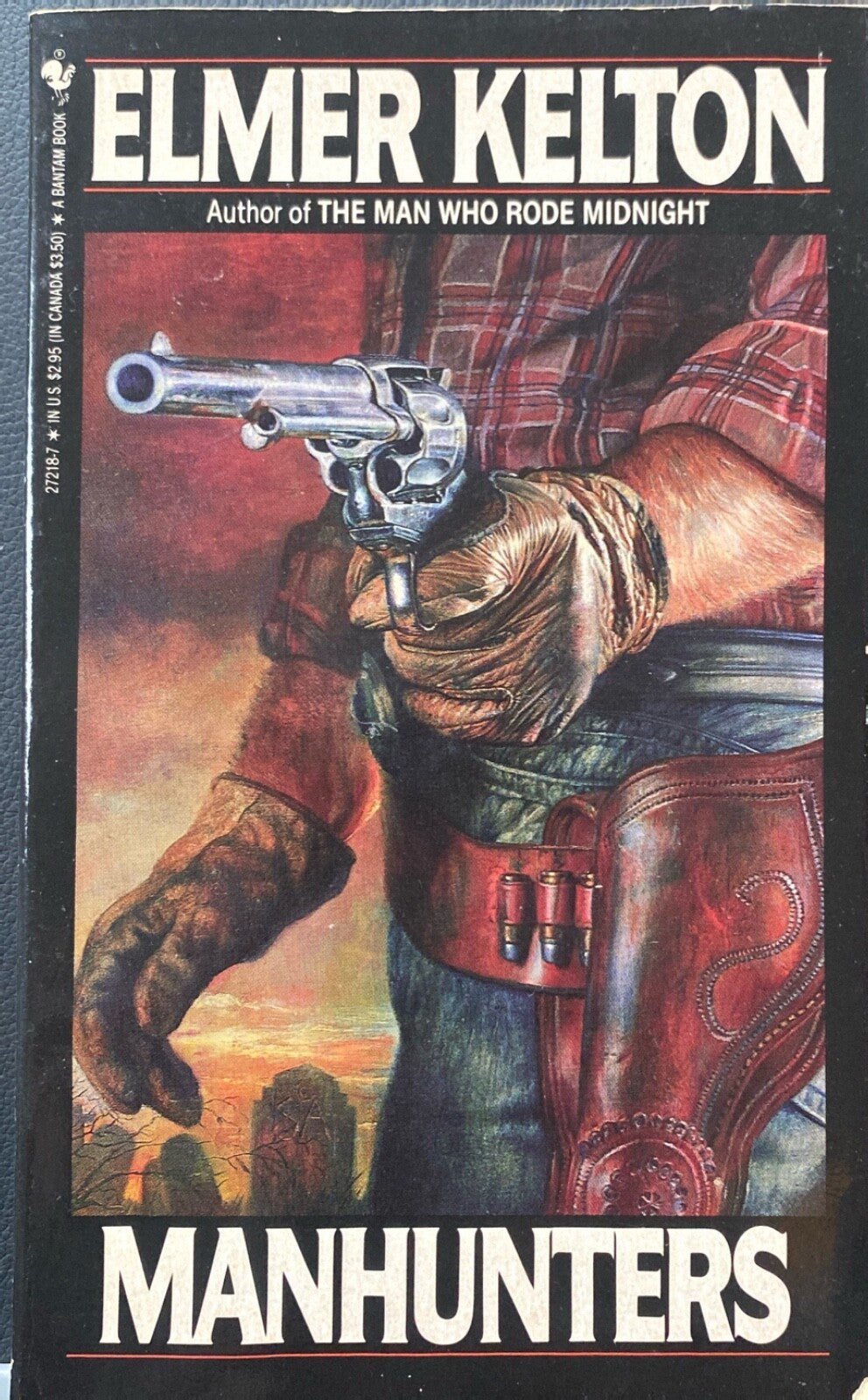 Manhunters by Elmore Kelton 1982 Bantam Paperback