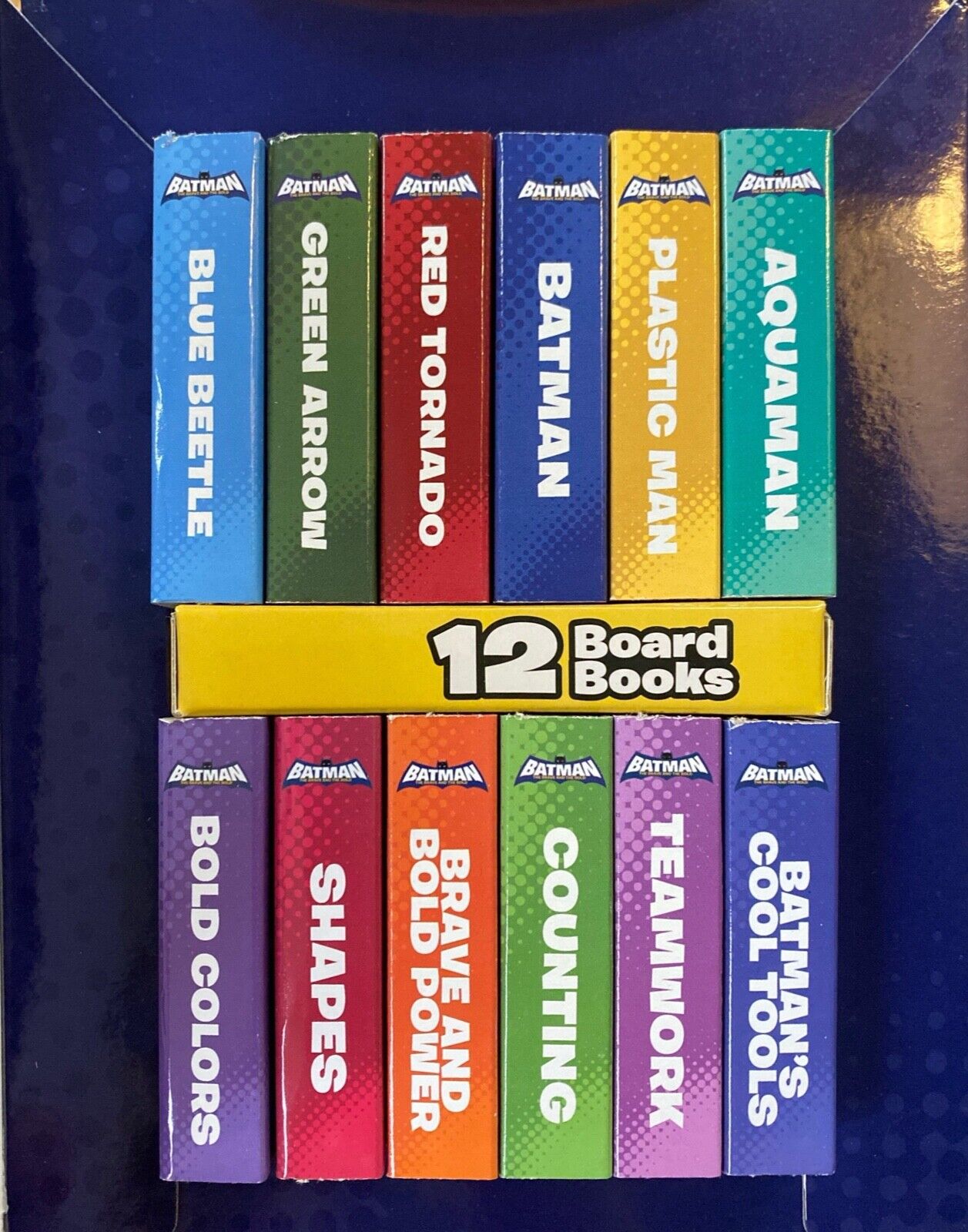 Batman: The Brave and the Bold 2010 My First Library Board Books Set of 12