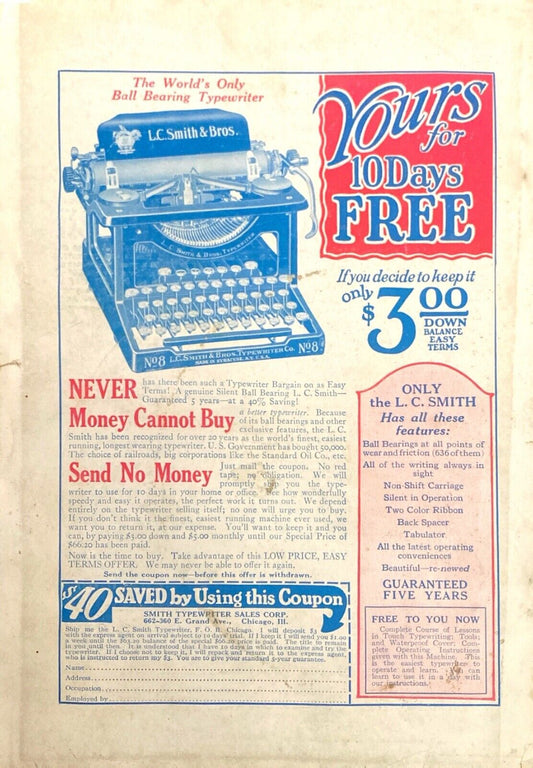 The Wide World Magazine No. 334 Vol. 56 February 1926 London Pulp