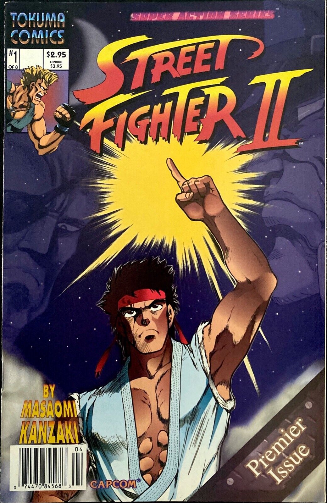 Tokuma Comics Street Fighter II #1 Modern Age 1994