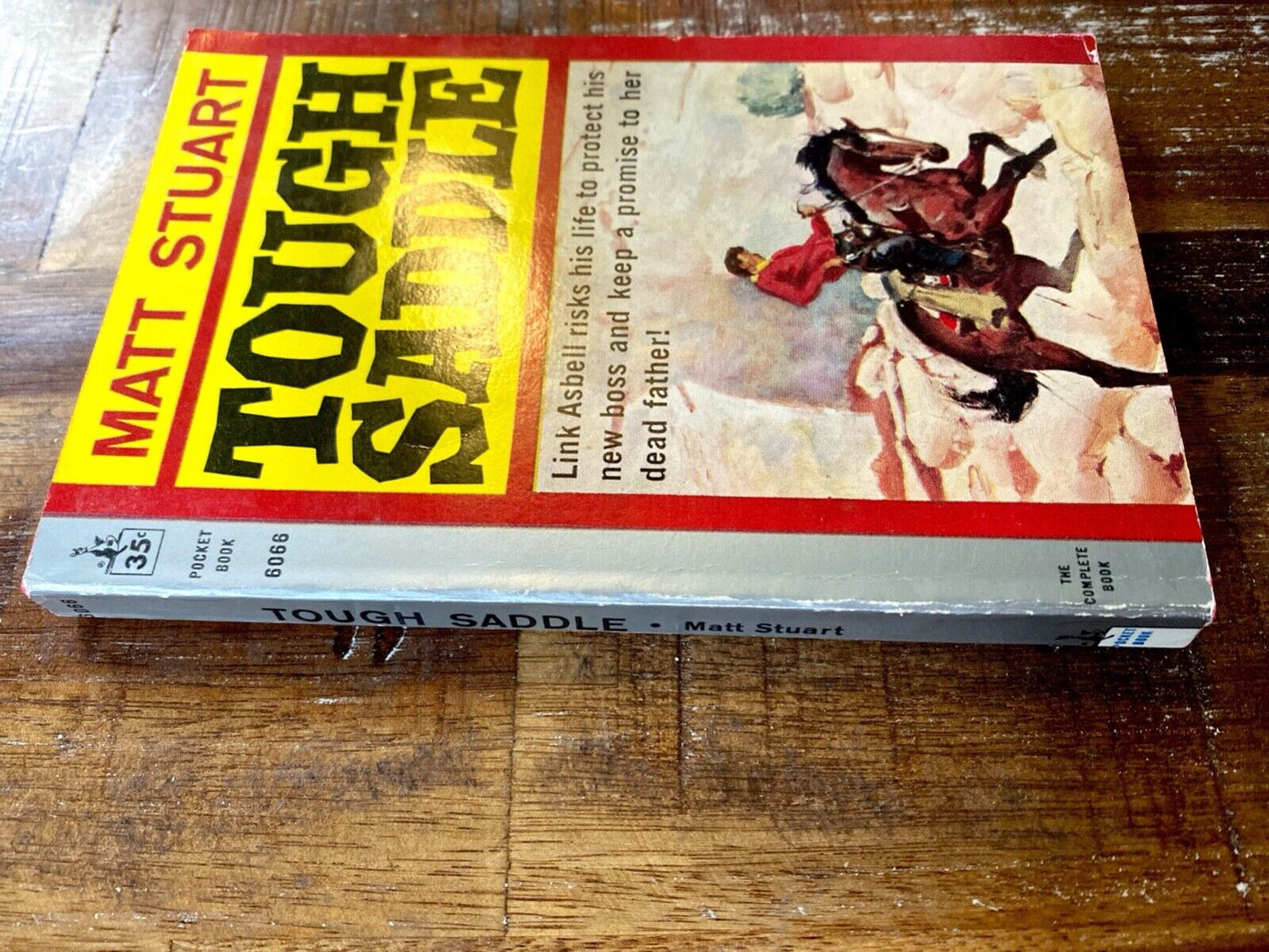 Tough Saddle by Matt Stuart 1961 Pocket 6066 Paperback