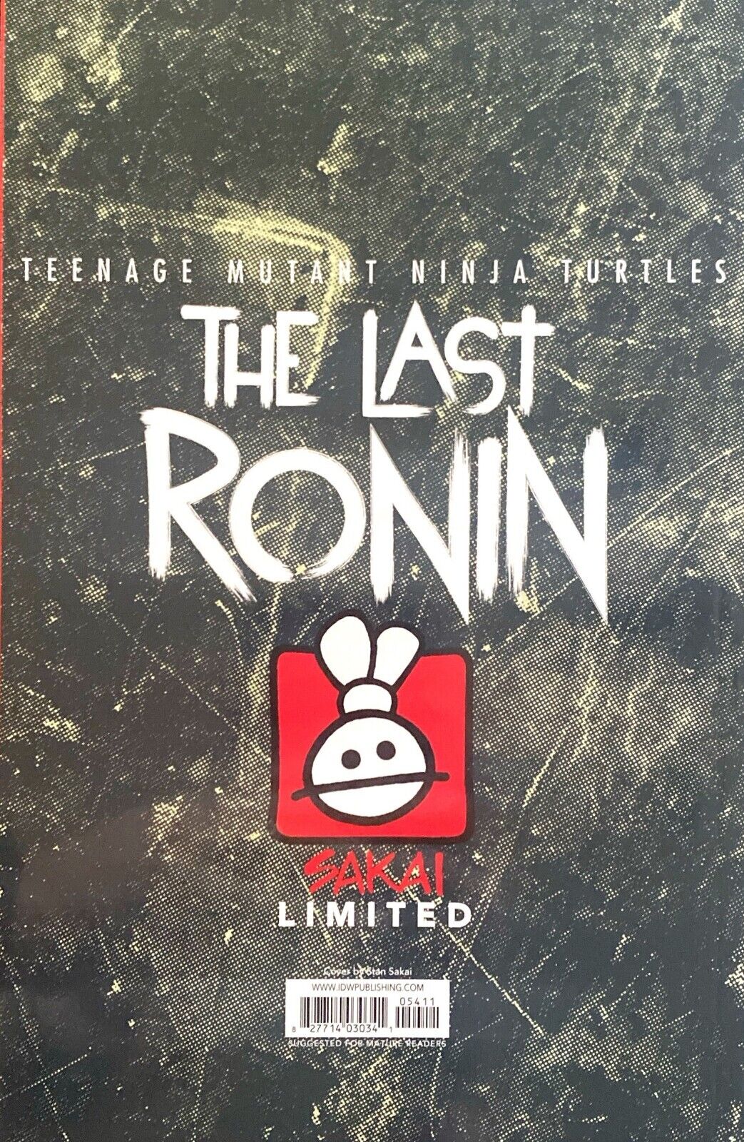 TMNT The Last Ronin #5 Retailer Exclusive Variant Signed Remarque Stan Sakai