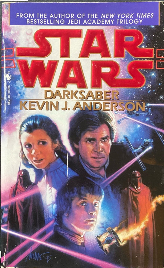 Star Wars: Darksaber by Kevin J. Anderson 1996 Bantam Paperback