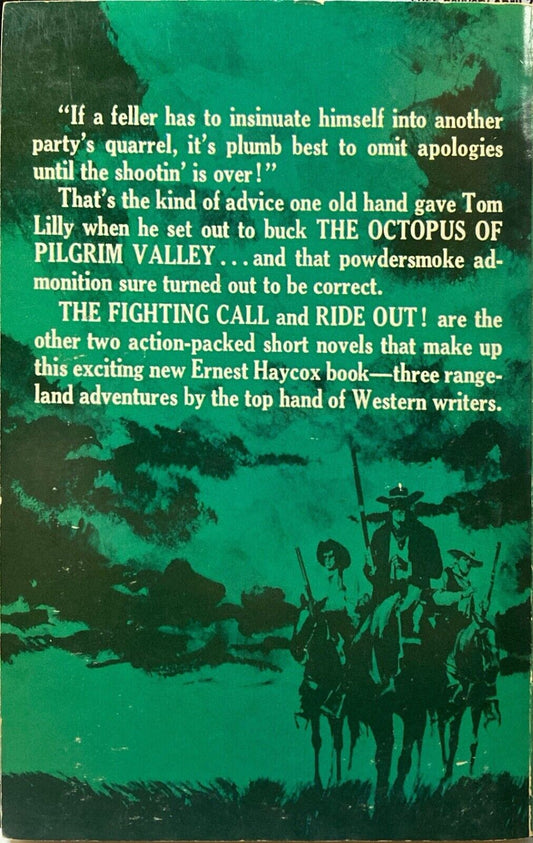 Trigger Trio by Ernest Haycox 1966 Ace M-144 Paperback