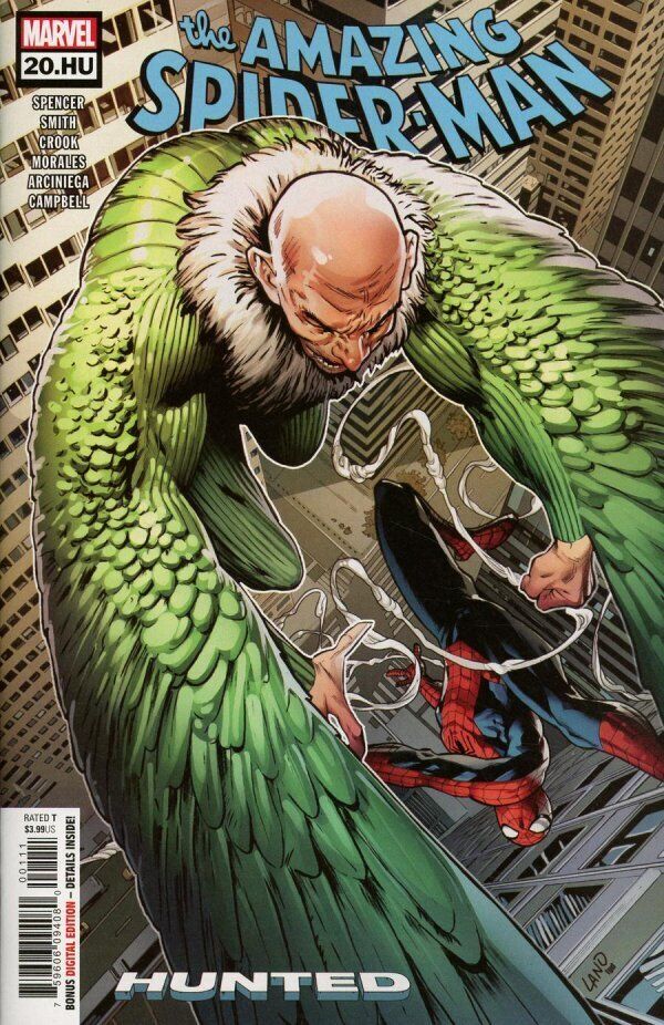 Marvel Comics Amazing Spider-man #20.HU Modern Age 2019 Hunted