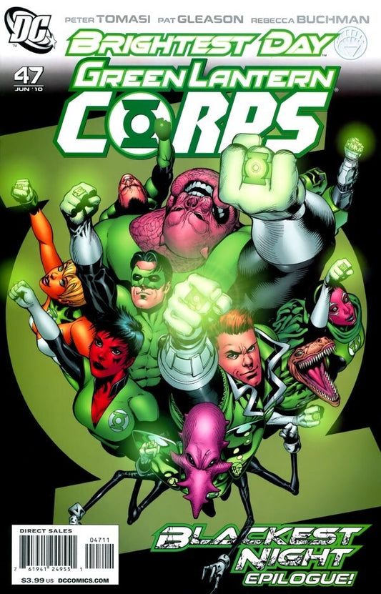 DC Comics Green Lantern Corps #47 Modern Age 2010 Brightest Day