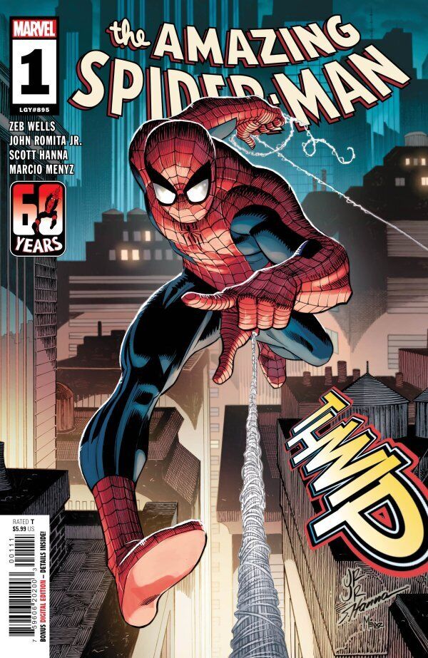 Marvel Comics Amazing Spider-man #1 Legacy #895 Modern Age 2022 Variant