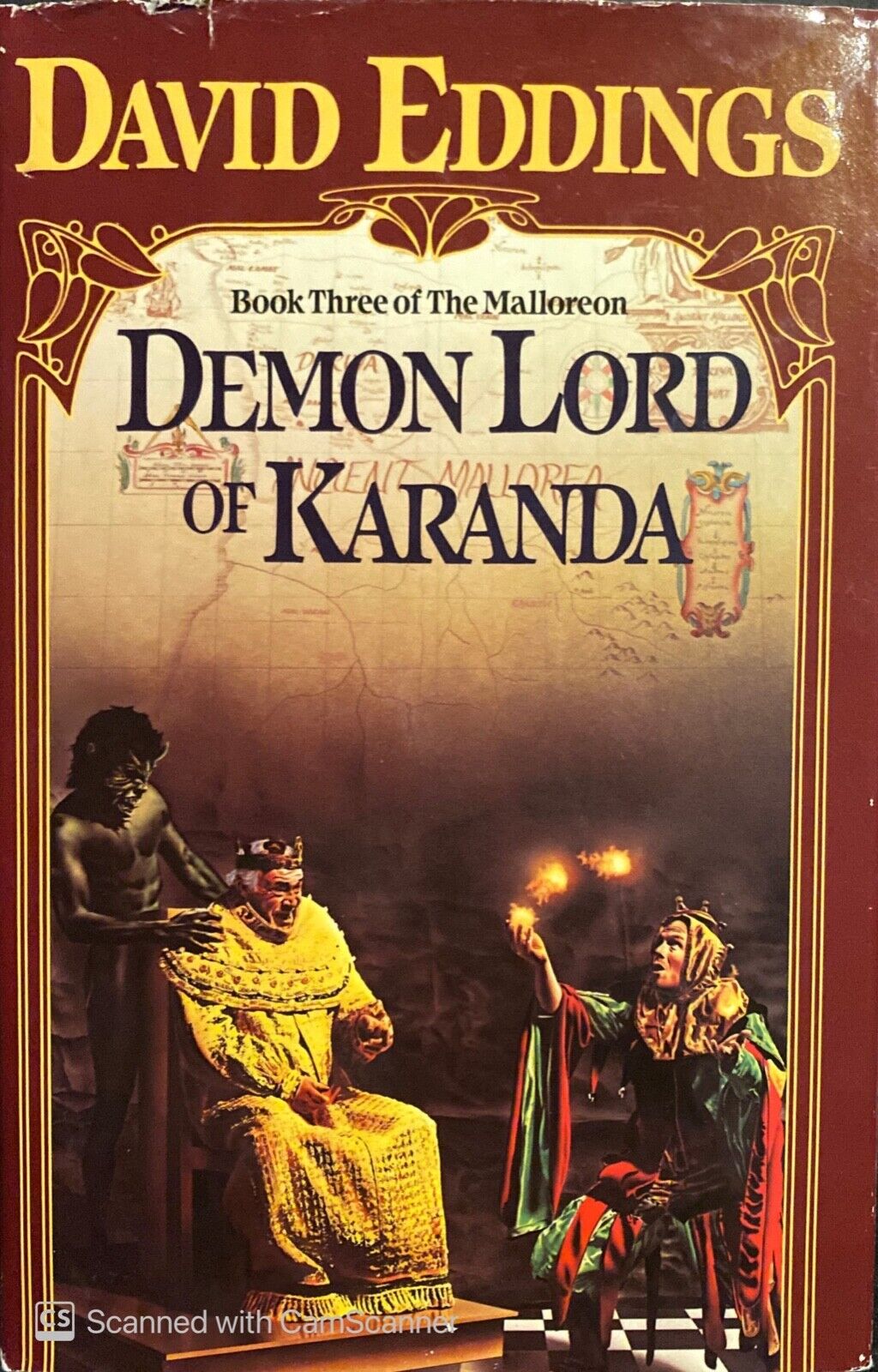 Demon Lord of Karanda by David Eddings 1988 Del Rey Hardcover BCE