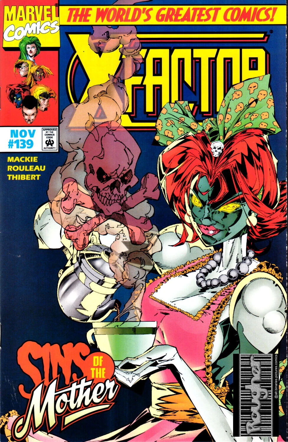 Marvel Comics X-Factor #139 Modern Age 1997