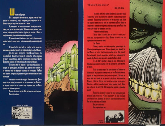 Marvel Comics Incredible Hulk: Future Imperfect #1-2 Modern Age 1992