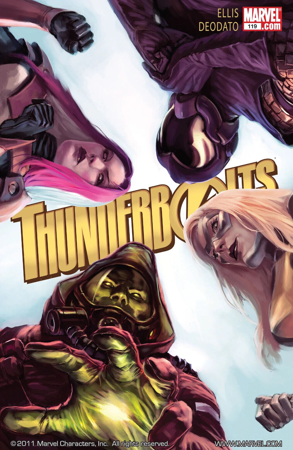 Marvel Comics Thunderbolts #119 Modern Age 2008