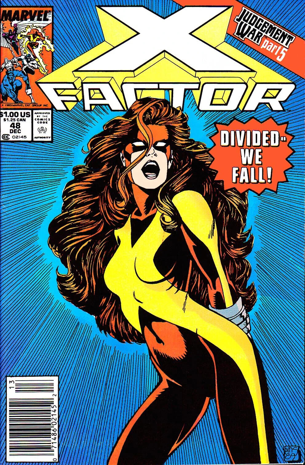 Marvel Comics X-Factor #48 Copper Age 1989