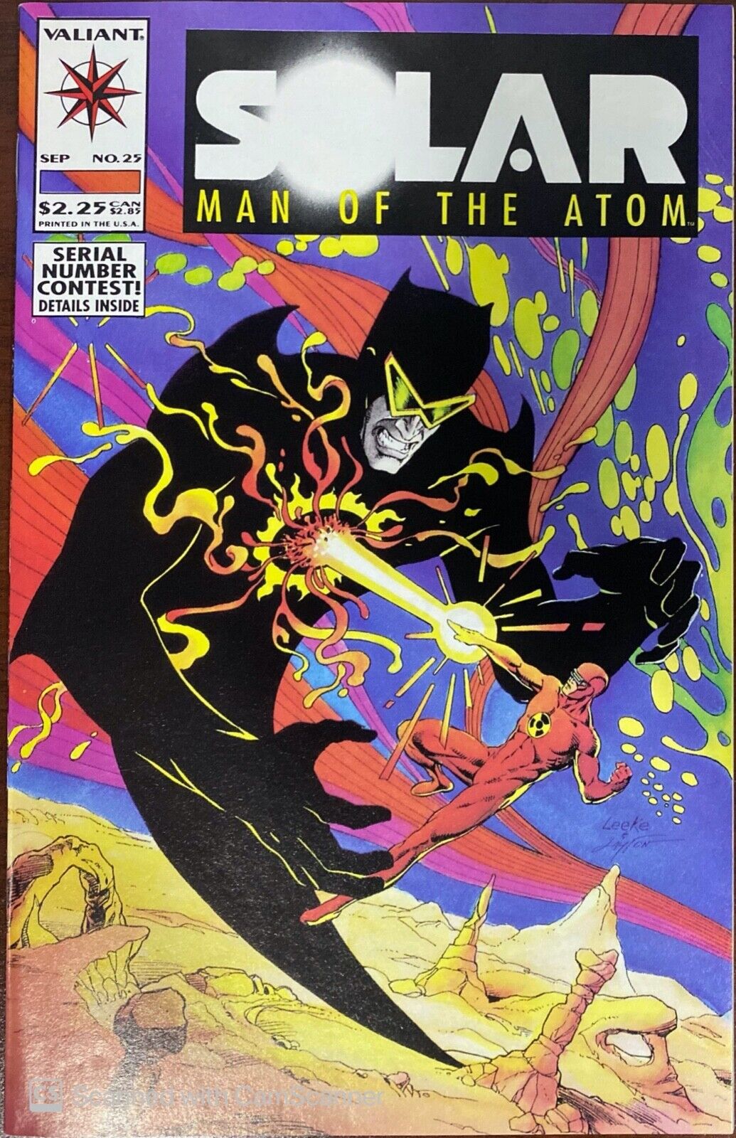 Valiant Comics Solar Man of the Atom #25 1993 Modern Age