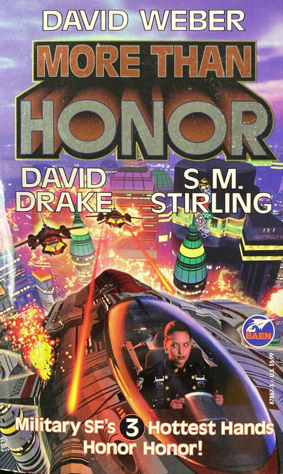 More Than Honor by David Weber David Drake S.M. Stirling 2001 Baen Paperback