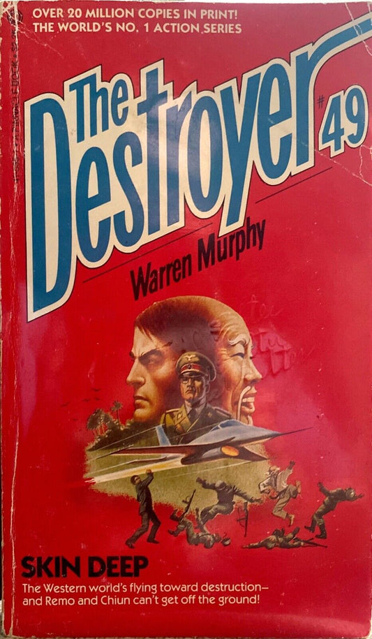 The Destroyer #49 Skin Deep by Warren Murphy & Richard Sapir 1982