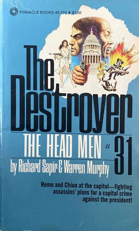 The Destroyer #31 The Head Men by Warren Murphy & Richard Sapir 1977