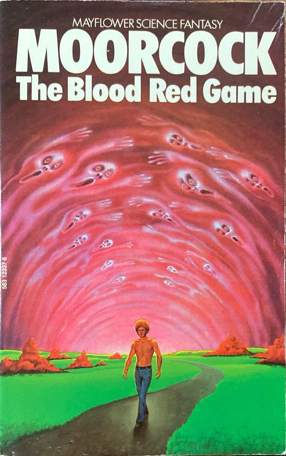 The Blood Red Game by Michael Moorcock 1974 Mayflower Paperback