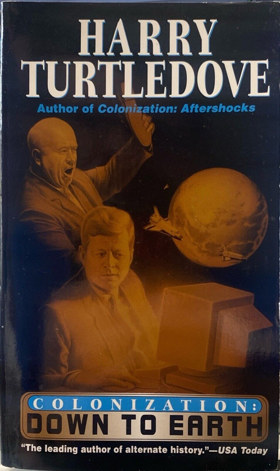 Colonization Down to Earth by Harry Turtledove 2001 Ballantine Del Rey Paperback
