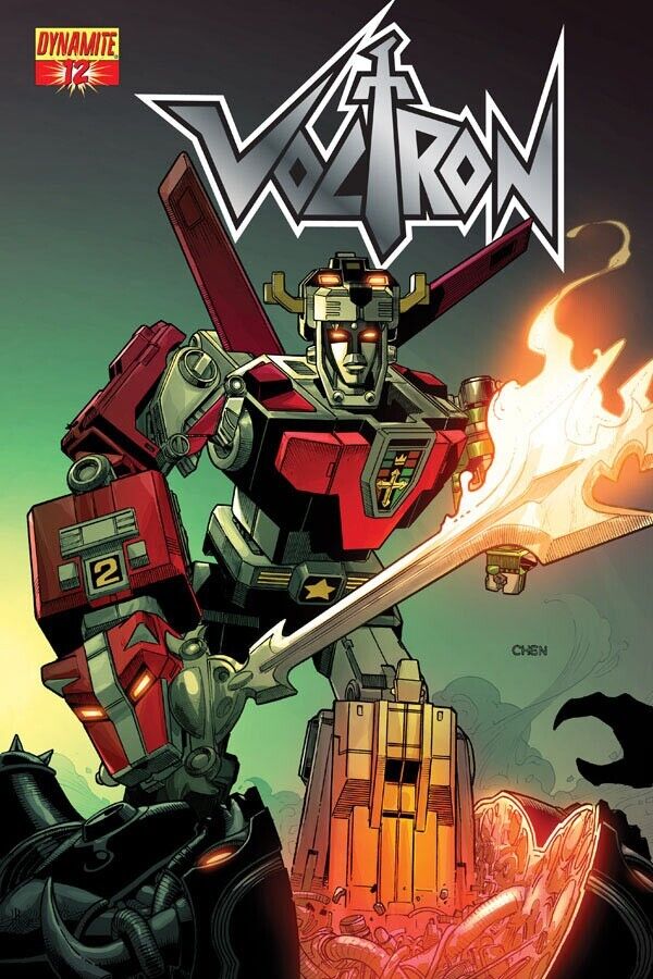 Dynamite Comics Voltron #12 Modern Age 2013