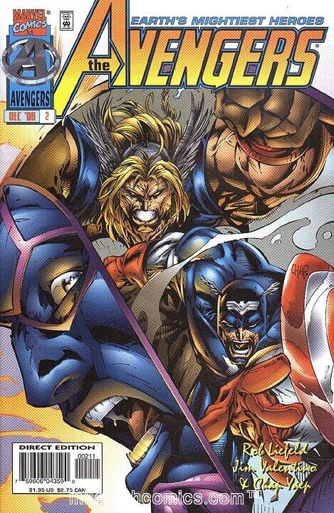 Marvel Comics Avengers #2 Modern Age 1996