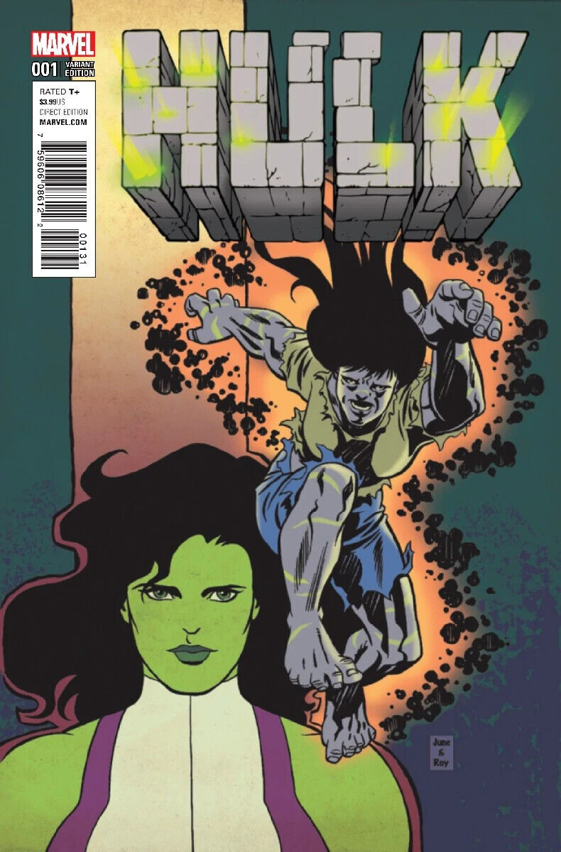 Marvel Comics Hulk #1 Modern Age 2017 Classic Variant