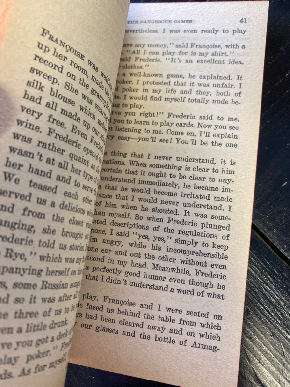 The Dangerous Games by Tereska Torres 1961 Crest s442 Paperback