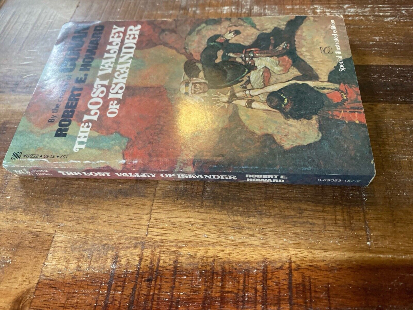 The Lost Valley of Iskander by Robert E. Howard 1976 Zebra 157 Paperback