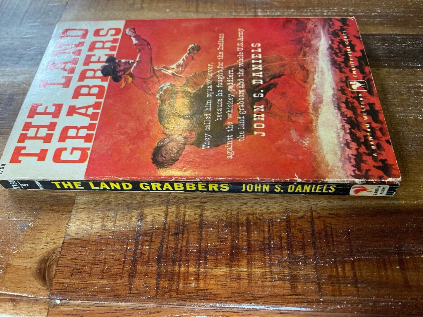 The Land Grabbers by John S. Daniels 1958 Bantam 1769 Paperback First