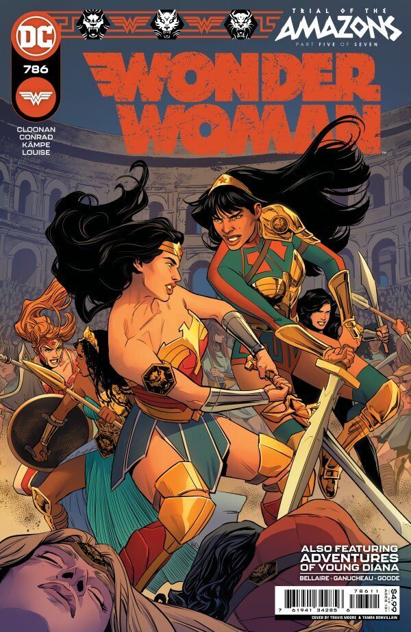 DC Comics Wonder Woman #786 Modern Age 2022 Trial of the Amazons