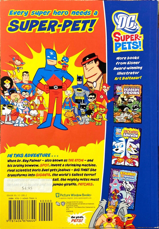 DC Super-Pets: The Biggest Little Hero by John Sazakis 2012 Paperback