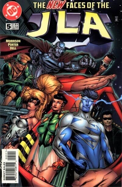 DC Comics JLA #5 Modern Age 1997 Justice League of America Grant Morrison