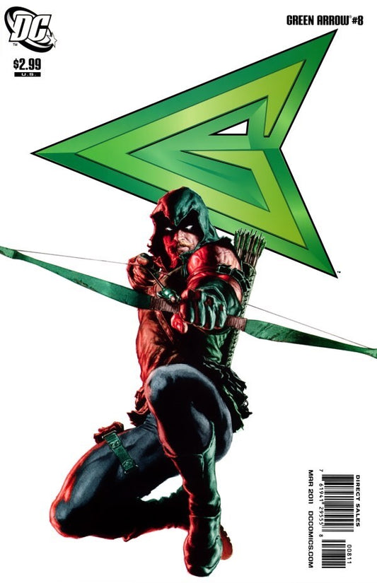 DC Comics Green Arrow #8 Modern Age 2011 Brightest Day