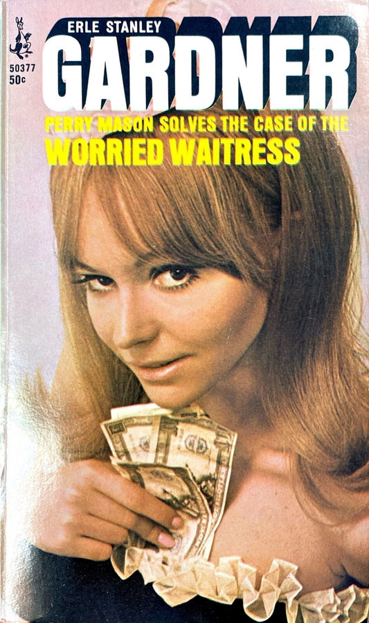 The Case of the Worried Waitress by Erle Stanley Gardner 1967 Pocket Paperback