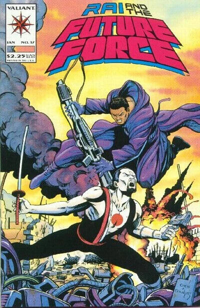 Valiant Comics Rai and the Future Force #17 Modern Age 1994