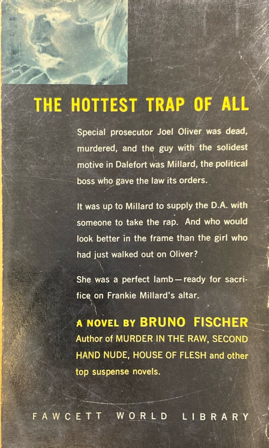 The Girl Between by Bruno Fischer 1960 Gold Medal 1054 Paperback