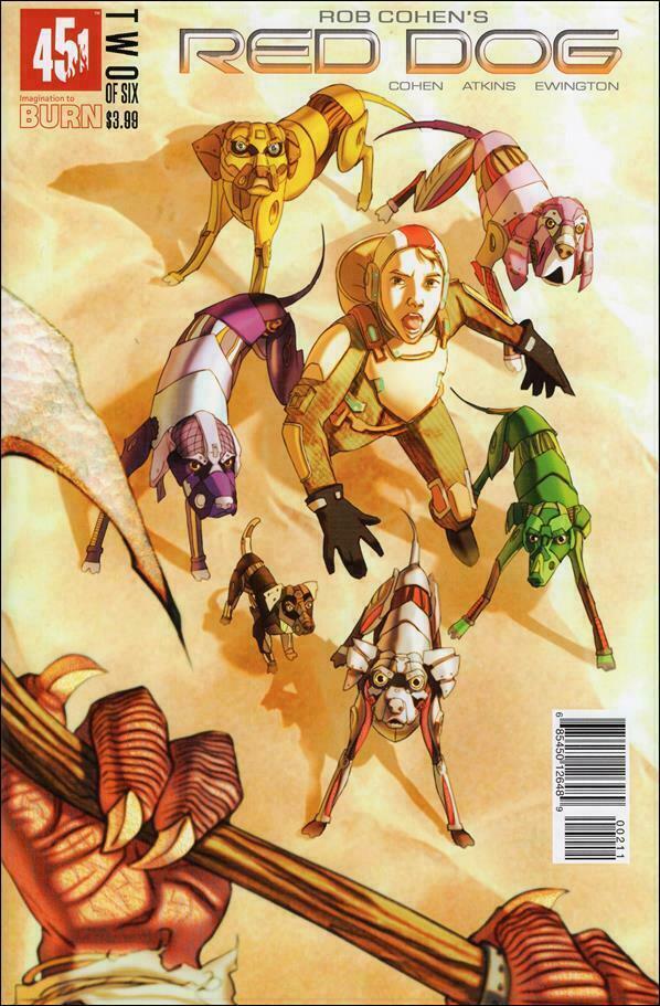 451 Comics Red Dog #2 Modern Age 2017