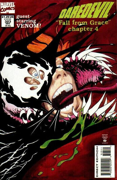 Marvel Comics Daredevil #323 Modern Age 1993 Venom