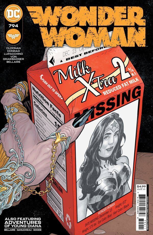 DC Comics Wonder Woman #794 Modern Age 2023