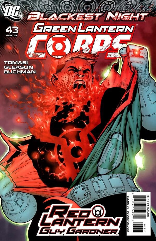 DC Comics Green Lantern Corps #43 Modern Age 2010 Blackest Night