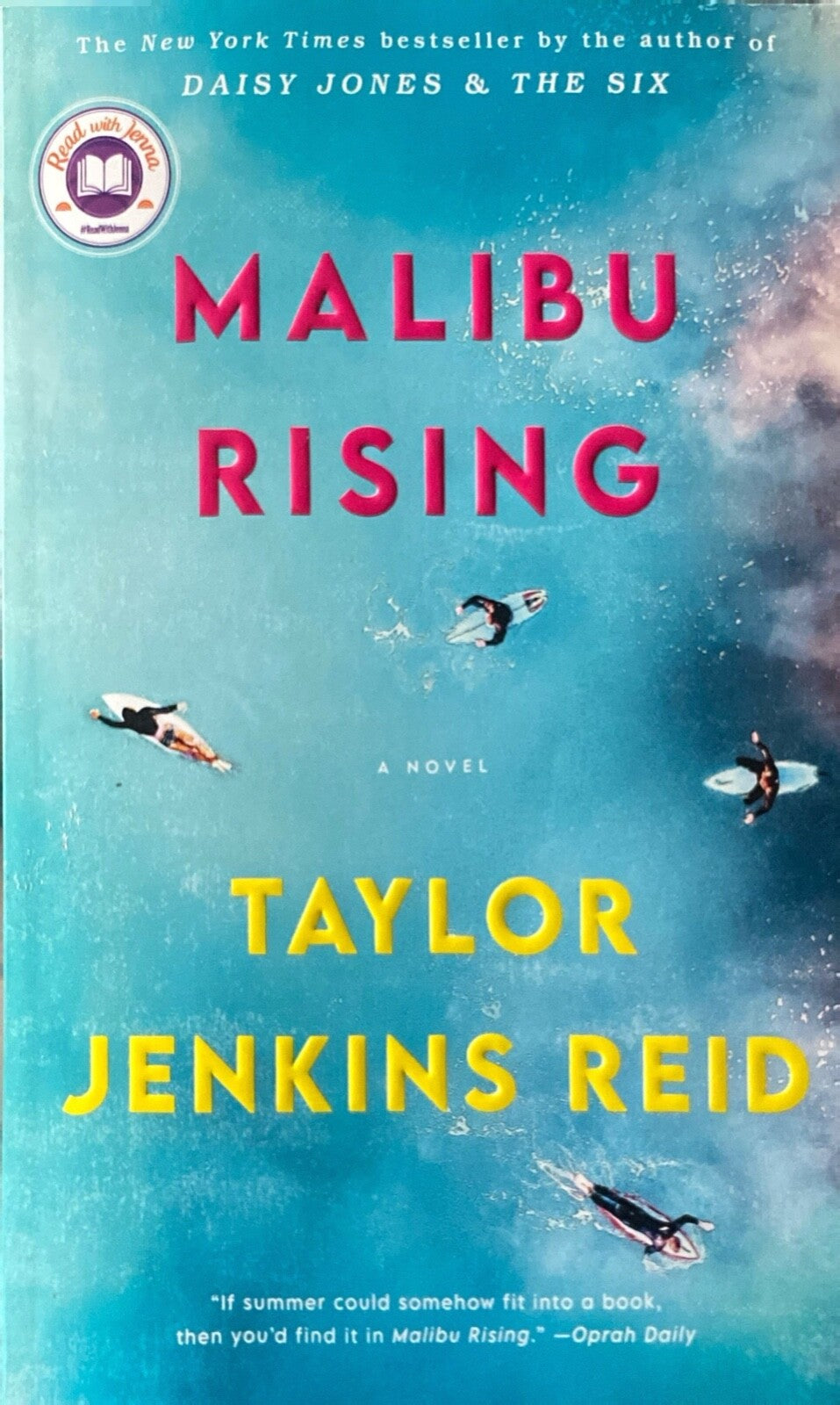 Malibu Rising by Taylor Jenkins Reid 2022 Ballantine Trade Paperback