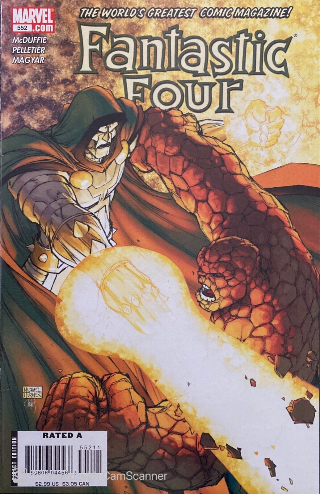 Marvel Comics Fantastic Four #552 Modern Age 2008