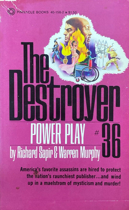 The Destroyer #36 Power Play by Warren Murphy & Richard Sapir 1979