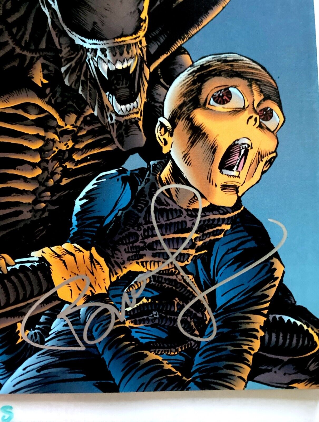 Dark Horse Presents (Aliens) #102 Modern Age 1995 Signed Bernie Wrightson